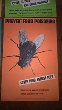 Listing image for Vintage 1950s public health awareness advert poster