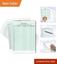 Listing image for Medical Office Patient Sign In Forms 3 Part Carbonless Green 625 Sheets