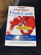 Listing image for Barron’s Anatomy Flash Cards 264 Full Color with Poster