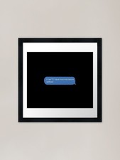 Listing image for i cant i have neuroscience school F Framed Wall Art Poster Canvas Print Picture