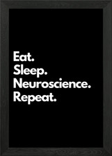 Listing image for Neuroscience Framed Wall Art Poster Canvas Print Picture
