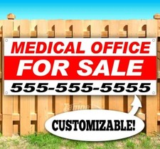 Listing image for MEDICAL OFFICE FOR SALE Advertising Vinyl Banner Flag Sign CUSTOM PH#
