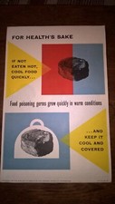 Listing image for Vintage 1950s public health awareness advert poster