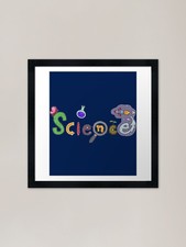 Listing image for Science Framed Art Print Framed Wall Art Poster Canvas Print Picture