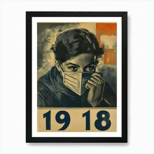 Listing image for Aihrgdesign A Vintage Public Health Framed Wall Art Poster Canvas Print Picture