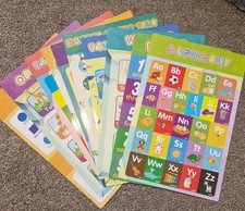 Listing image for A3 learning posters. 10 piece. brand new in pack