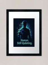 Listing image for Tech Graphic T Framed Art Print Framed Wall Art Poster Canvas Print Picture