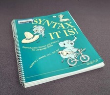Listing image for SYNTAX IT IS! Reproducible Stories and Posters for Language Skills