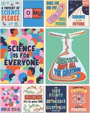 Listing image for Large Science Posters for Classrooms - Science Classroom 10pcs - 11x14in